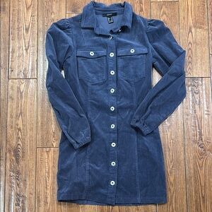 Forever 21 Blue Utility Jacket